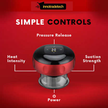 REVO The Original 5-in-1 Smart Cupping Therapy Massager