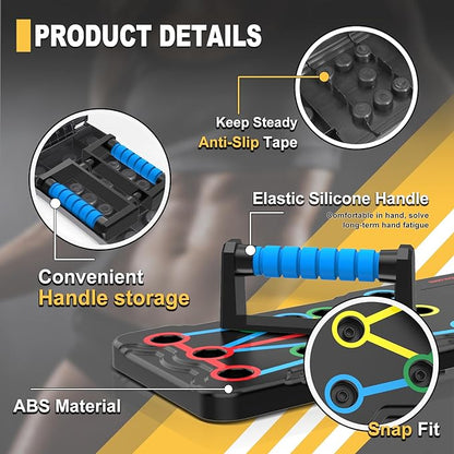 12 in 1 Multifunction Foldable Pushup board Set
