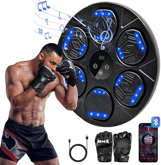 The Ultimate Boxing Machine Smart Bluetooth Boxing Machine Trainer with Boxing Gloves