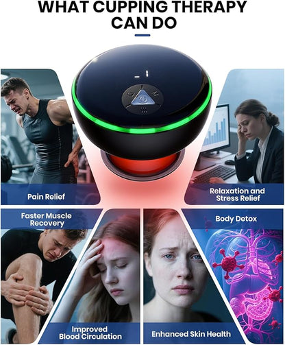 REVO The Original 5-in-1 Smart Cupping Therapy Massager