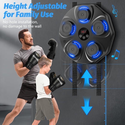 The Ultimate Boxing Machine Smart Bluetooth Boxing Machine Trainer with Boxing Gloves