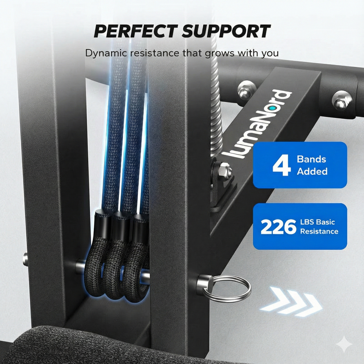 Lumanord™ Adjustable Deep Squat Machine