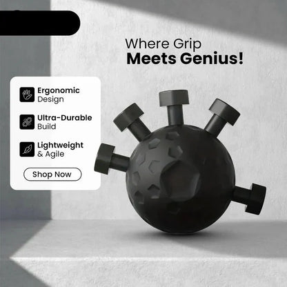 Ultimate Finger Hand Strengthener Grip - Adjustable Resistance Hand Ball