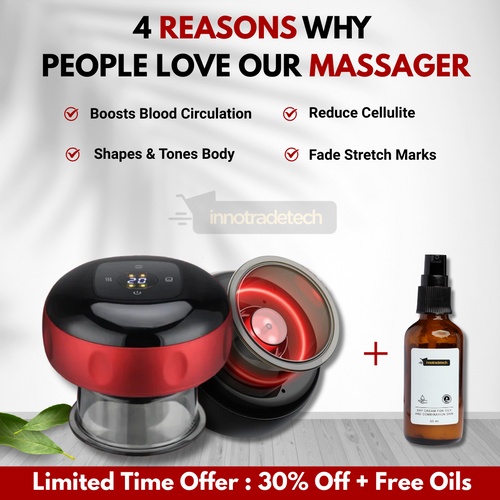 REVO The Original 5-in-1 Smart Cupping Therapy Massager