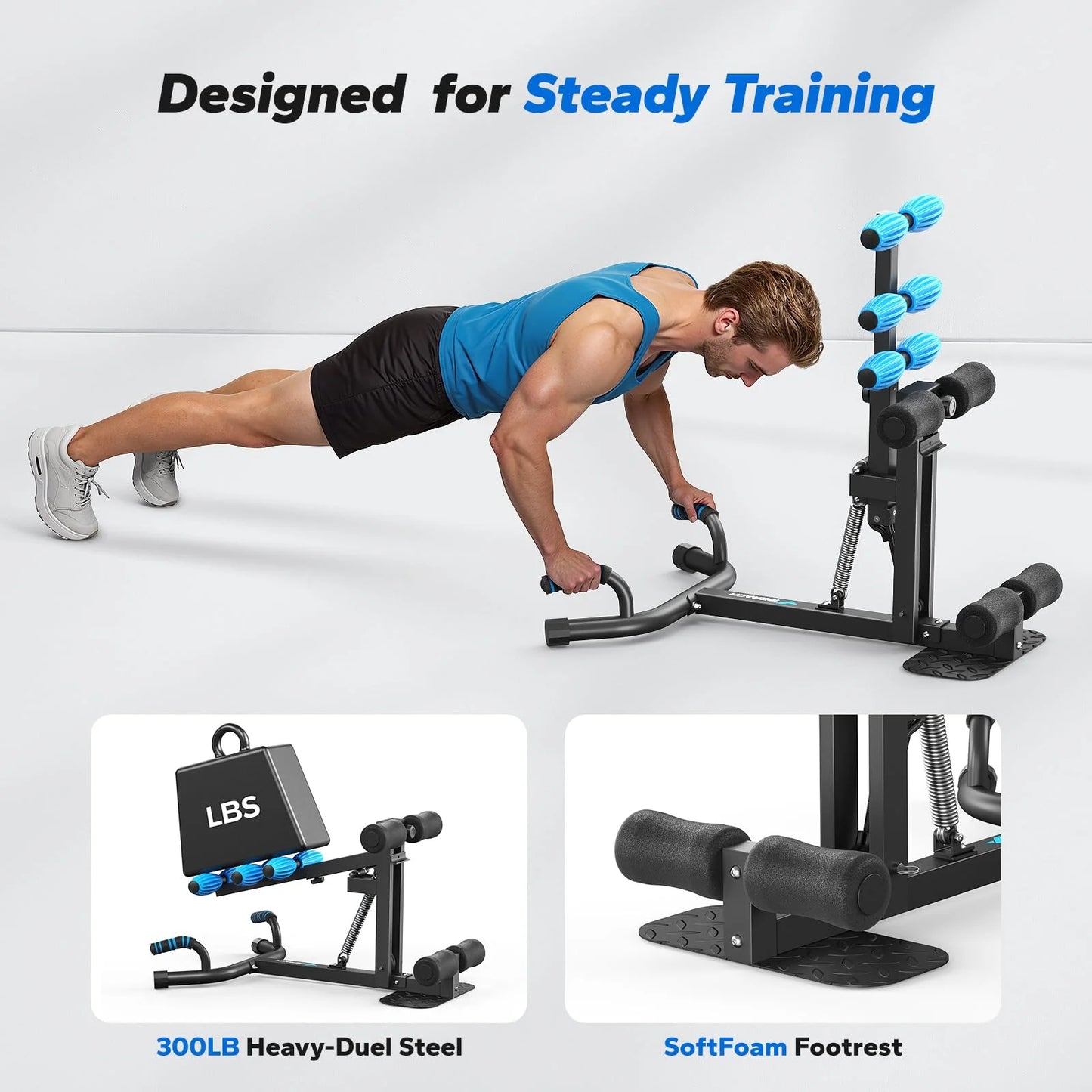 Lumanord™ Adjustable Deep Squat Machine